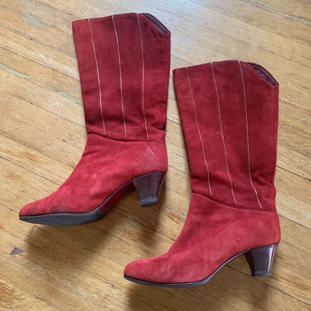 Red boots